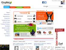 Tablet Screenshot of chuynet.com